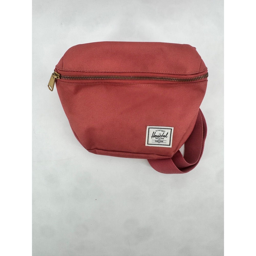 Herschel Supply Co Fourteen Hip Pack Waist Bag Terracotta Pink Canvas